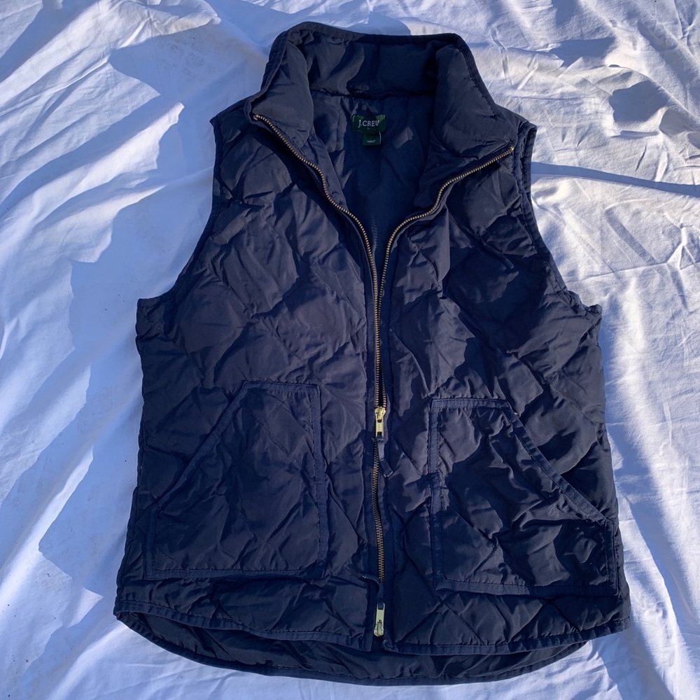 J. Crew Navy Vest